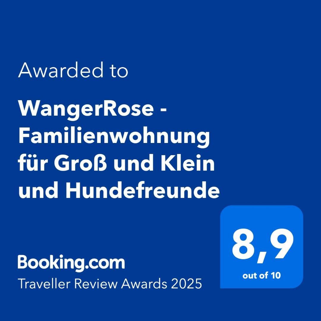 Wangerrose - Familienwohnung Fuer Gross Und Klein Und Hundefreunde Wangerooge Exteriér fotografie